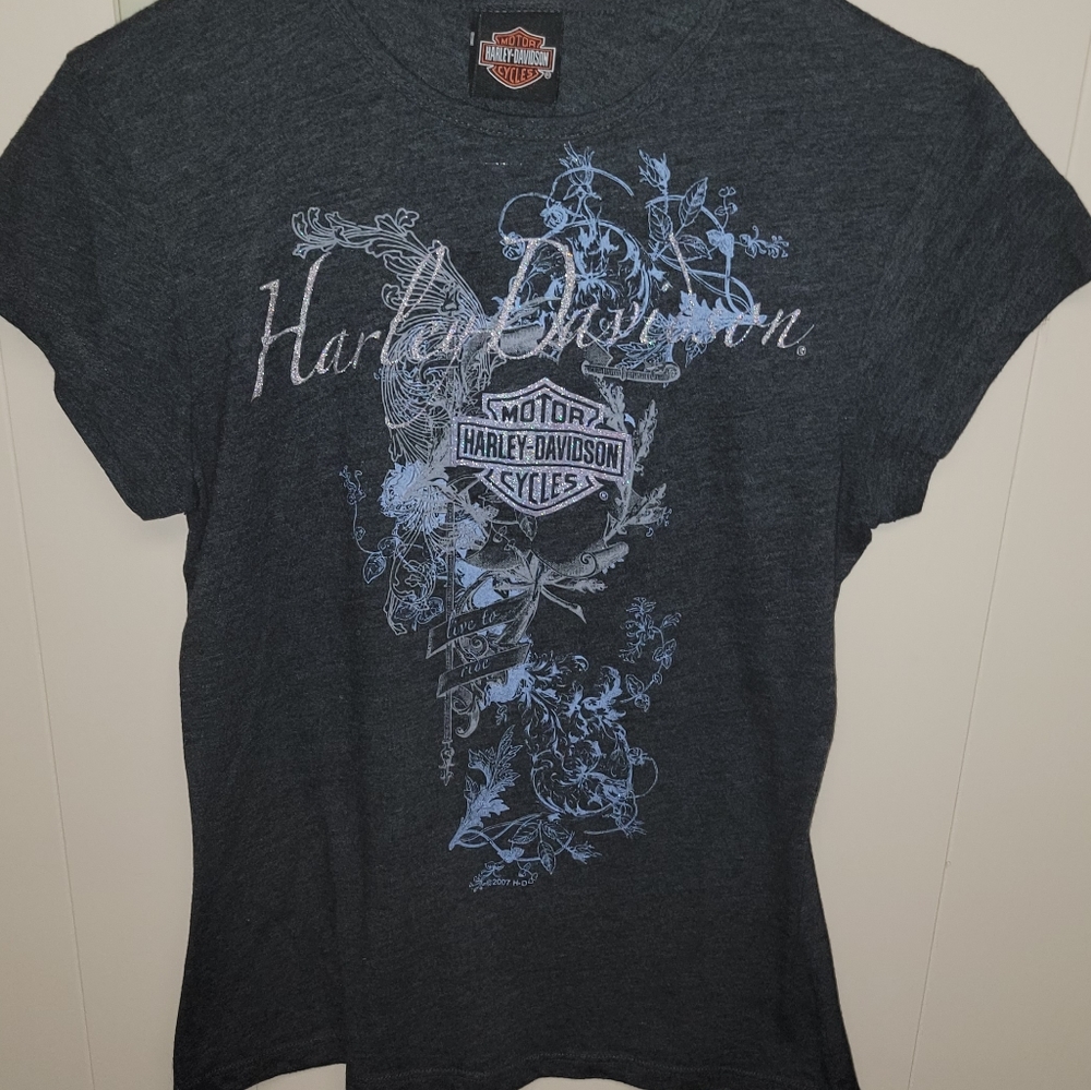 Women's harley davidson tshirt